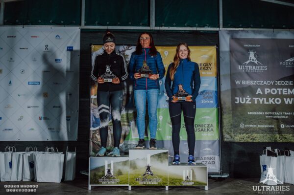 Monika pobiegła tym razem w górach