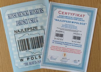 Certyfikat dla biblioteki