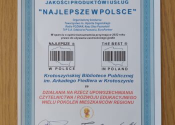 Certyfikat dla biblioteki
