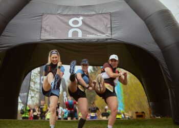 Monika pobiegła tym razem w górach