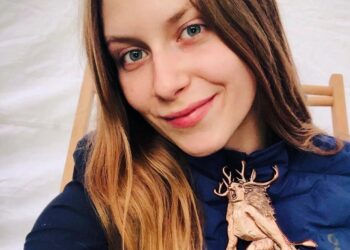 Monika pobiegła tym razem w górach