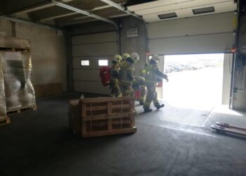 Ćwiczenia na terenie zakładu produkcyjnego