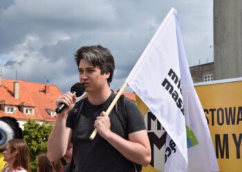 Pierwsza taka demonstracja w naszym mieście