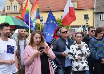 Pierwsza taka demonstracja w naszym mieście