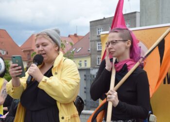 Pierwsza taka demonstracja w naszym mieście
