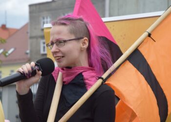 Pierwsza taka demonstracja w naszym mieście