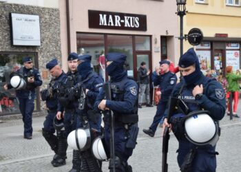 Pierwsza taka demonstracja w naszym mieście