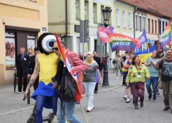 Pierwsza taka demonstracja w naszym mieście