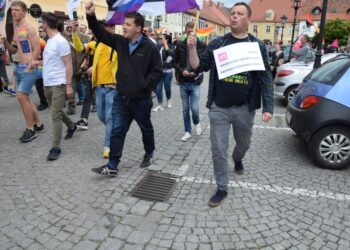 Pierwsza taka demonstracja w naszym mieście