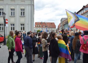 Pierwsza taka demonstracja w naszym mieście