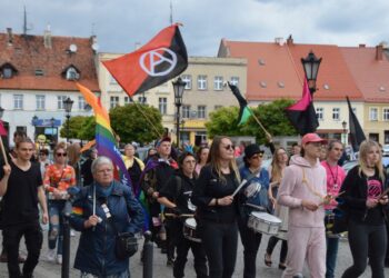 Pierwsza taka demonstracja w naszym mieście