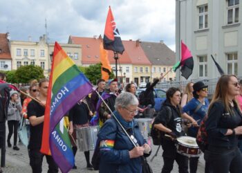 Pierwsza taka demonstracja w naszym mieście