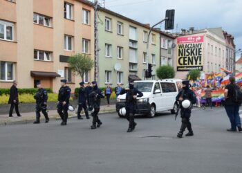 Pierwsza taka demonstracja w naszym mieście