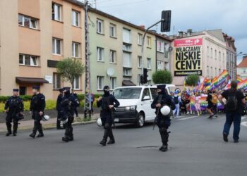 Pierwsza taka demonstracja w naszym mieście
