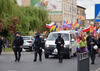 Pierwsza taka demonstracja w naszym mieście