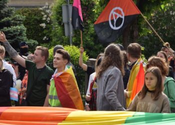 Pierwsza taka demonstracja w naszym mieście