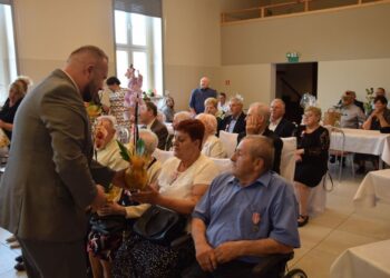 Uhonorowani za 50 lat pożycia małżeńskiego