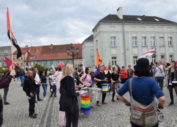 Pierwsza taka demonstracja w naszym mieście