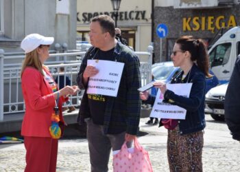 Pierwsza taka demonstracja w naszym mieście