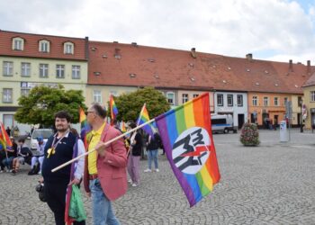 Pierwsza taka demonstracja w naszym mieście
