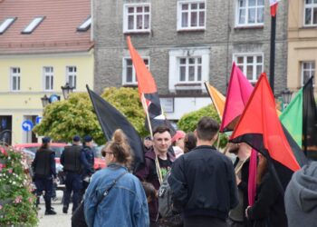 Pierwsza taka demonstracja w naszym mieście