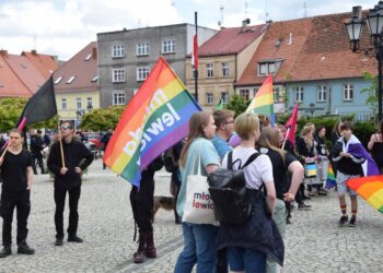 Pierwsza taka demonstracja w naszym mieście
