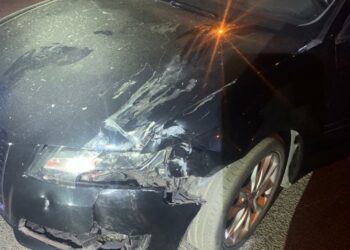 Osobówka potrąciła motocyklistę