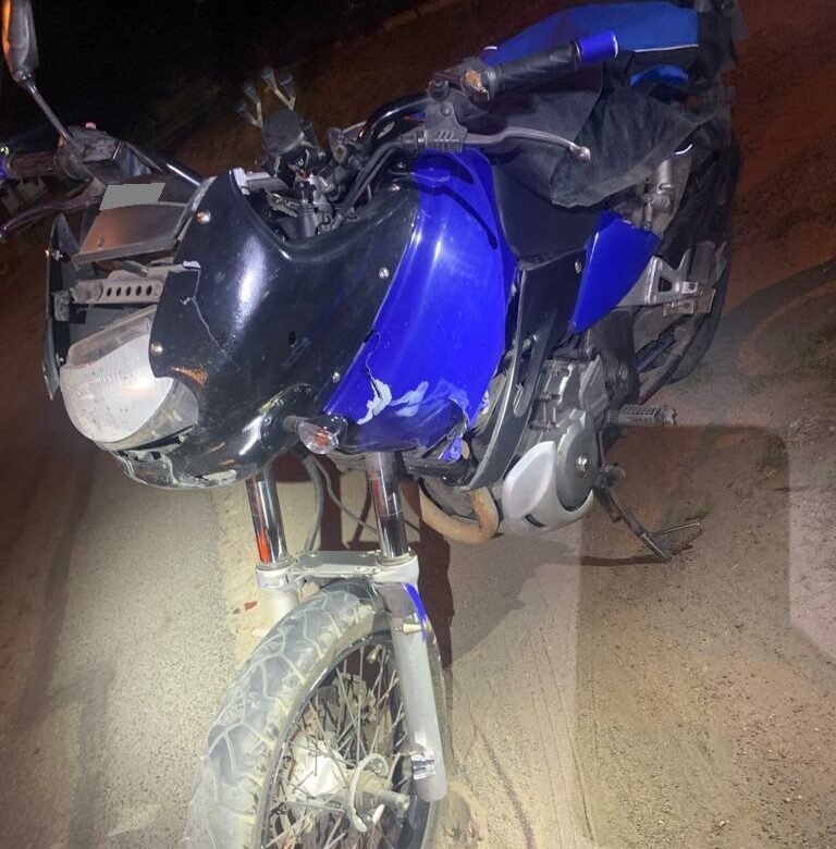 Osobówka potrąciła motocyklistę