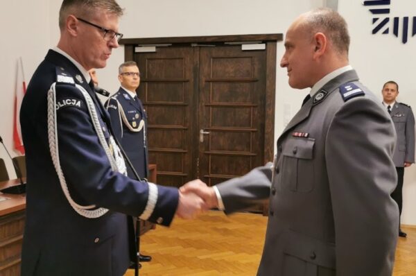 Oficjalna nominacja na szefa milickiej komendy