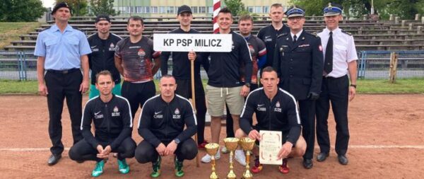 Godnie reprezentowali milicką jednostkę