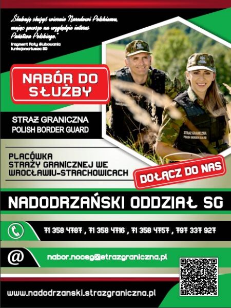 Straż Graniczna zaprasza w swoje szeregi!