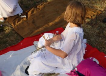 Słowiańskie obrzędy w krotoszyńskim parku