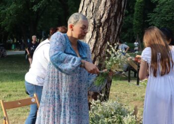 Słowiańskie obrzędy w krotoszyńskim parku