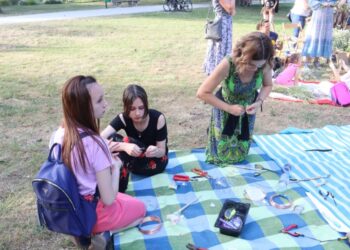 Słowiańskie obrzędy w krotoszyńskim parku