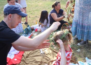 Słowiańskie obrzędy w krotoszyńskim parku