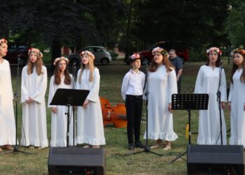 Słowiańskie obrzędy w krotoszyńskim parku