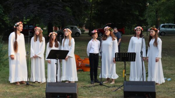 Słowiańskie obrzędy w krotoszyńskim parku