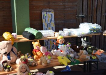 Piękna pogoda, zabawa i chęć pomagania