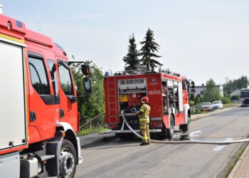 Ponad pięć godzin walczyli z ogniem