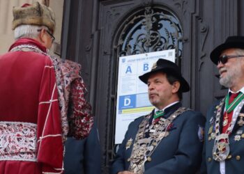 Intronizacja króla bractwa kurkowego