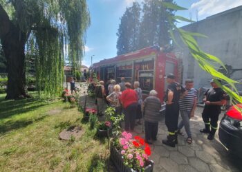 Strażacy z wizytą u seniorów