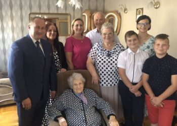 Najserdeczniejsze życzenia dla szacownej jubilatki!