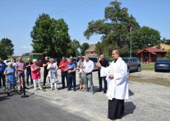 Droga w Gołkowie po remoncie