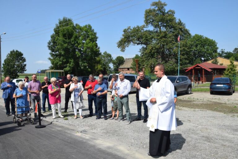 Droga w Gołkowie po remoncie