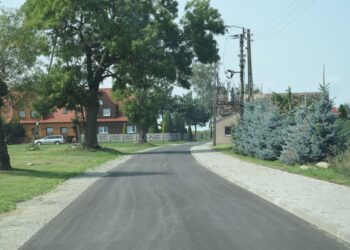 Droga w Gołkowie po remoncie