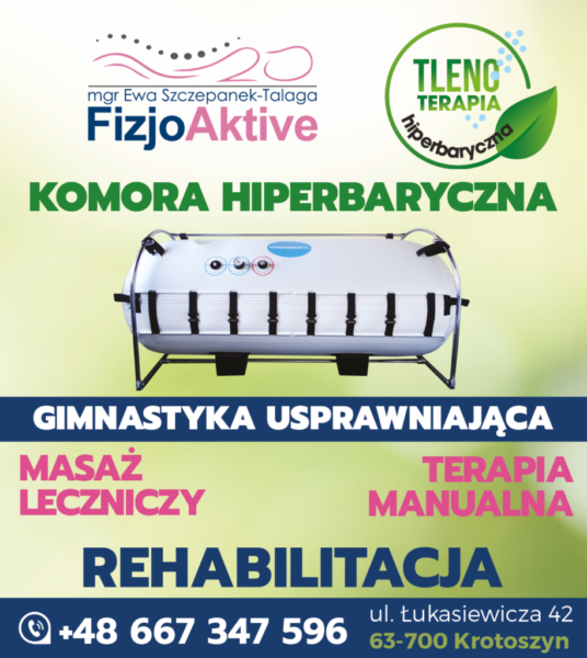Tlenoterapia hiperbaryczna spowalnia procesy starzenia