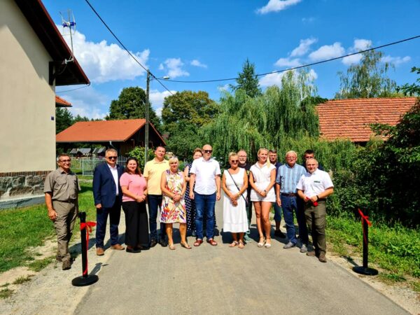 Jedna z najmniejszych miejscowości doczekała się nowej drogi
