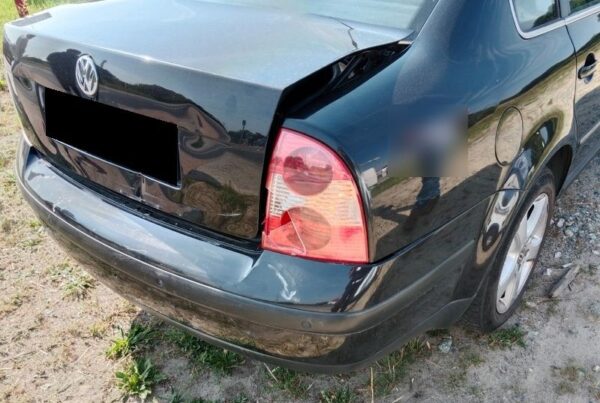 Stłuczka wynikiem nietrzeźwości