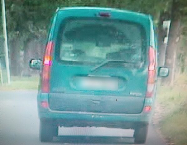 Jechał na podwójnym gazie