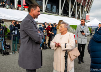 Spotkali się z wybitnymi piłkarzami